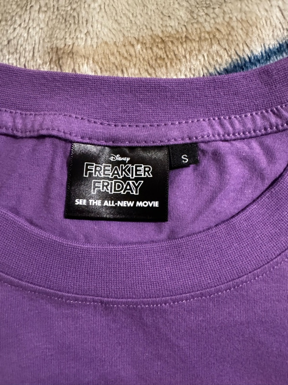 Disney Purple Crewneck Graphic Tee